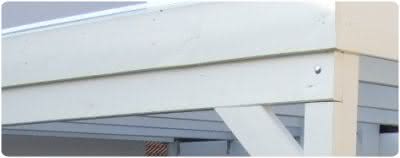 Carport aus Holz weiss behandeln Carport Weiss