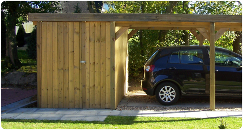 Türen für das Carport Carporttür